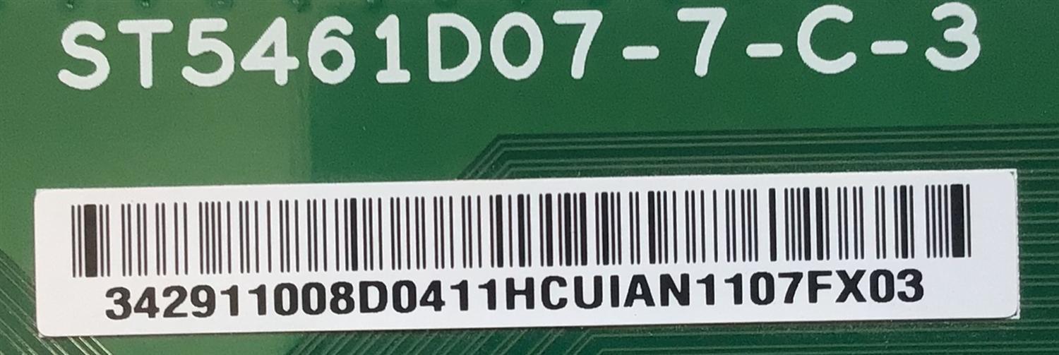 KIT DE TARJETAS PARA TV PHILIPS / MAIN SVS586TA18-MA200CK / T.MS6586.U782 / V8-MS86MNA-LF1V194 / FUENTE 81-PBE060-H04C12 / SHG6004C12-101HA / CQC14134104969 / T-CON 342911008D / ST5461D07-7-C-3 / C054142D0F-B-19 / MODELO 55PFL5504 - Imagen 6